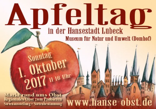 Postkarte Apfeltag 2017